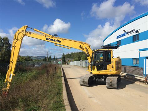 long reach mini excavator for rent|small long reach excavator.